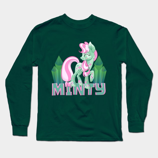 My Little Pony Minty Long Sleeve T-Shirt by SketchedCrow